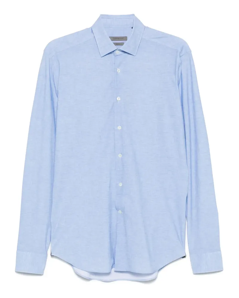 Corneliani Langärmeliges Hemd - Blau Blau