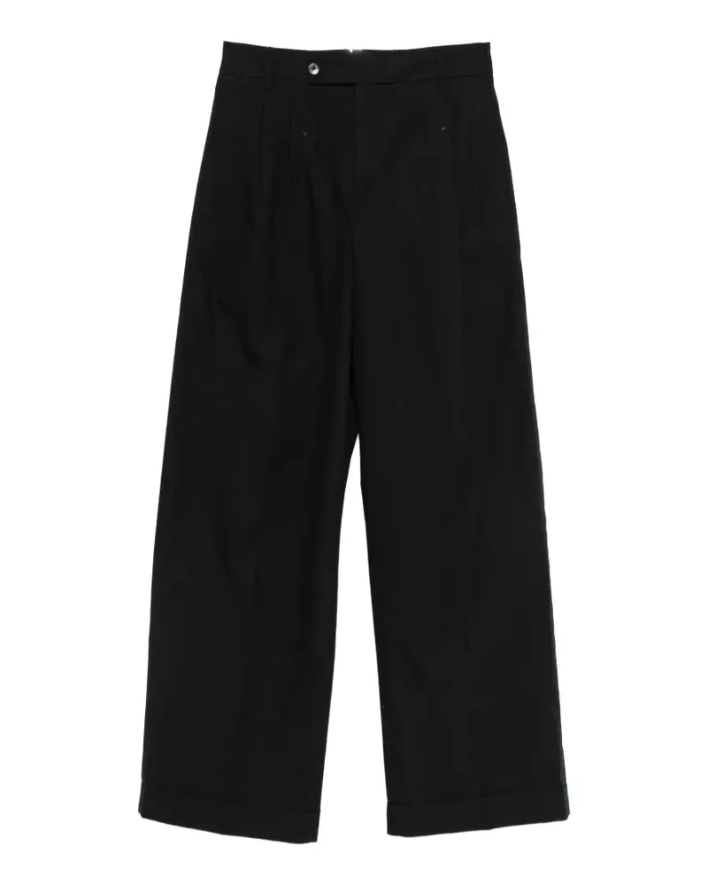 Briglia 1949 cuffed trousers - Schwarz Schwarz