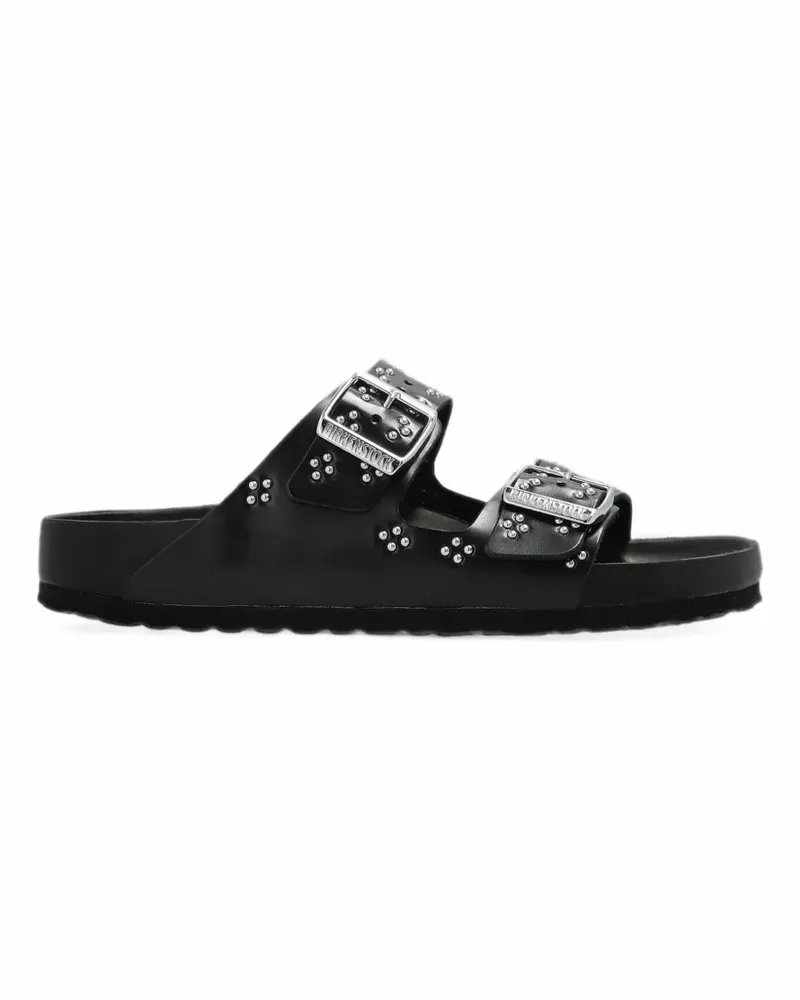 Birkenstock Kleine Arizona Sandalen mit Nietenbesatz - Schwarz Schwarz