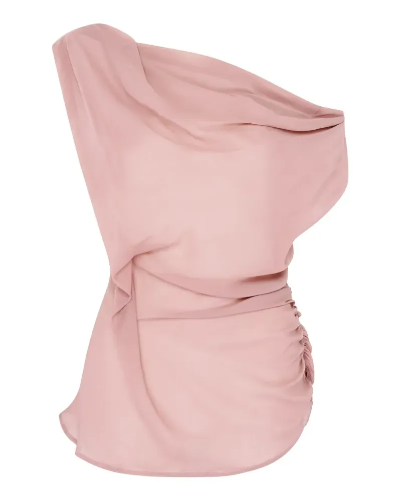 Paris Georgia Asymmetrisches Top - Rosa Rosa