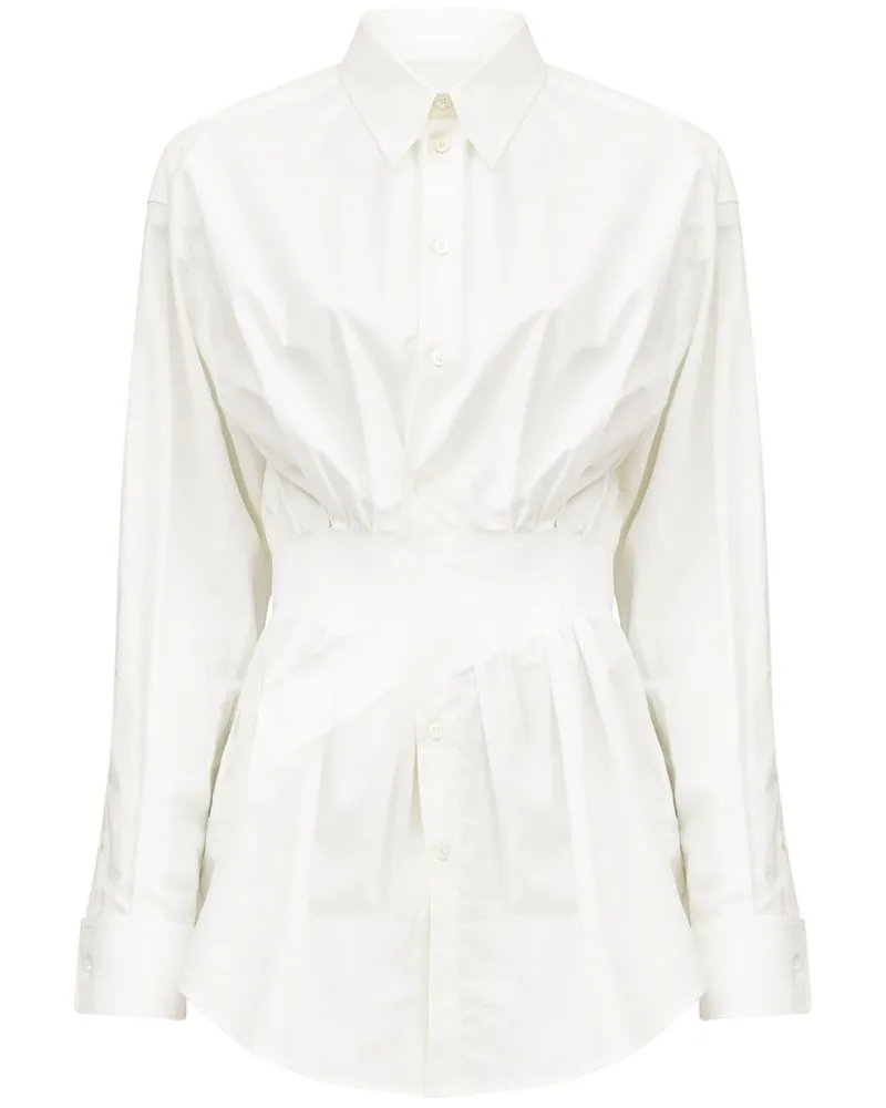 Maison Margiela Klassisches Hemd - Weiß Weiß