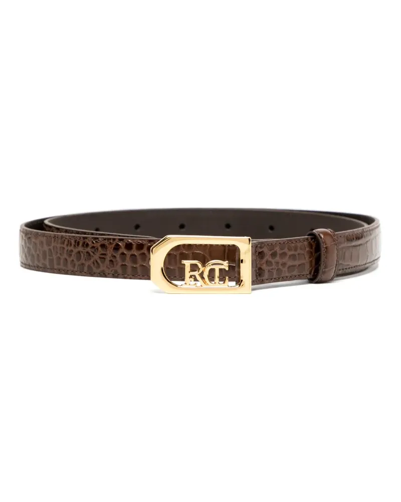 RECTO Rc Logo Daddy Gürtel - Braun Braun