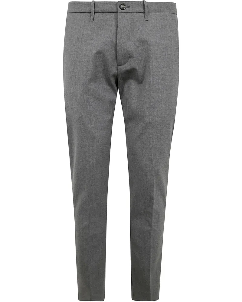 nine:inthe:morning Hose mit Logo-Patch - Grau Grau