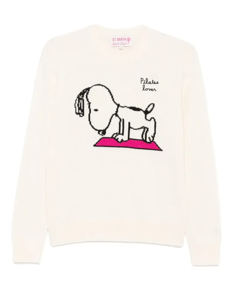 MC2 Saint Barth x Peanuts New Queen Pullover - Weiß Weiß
