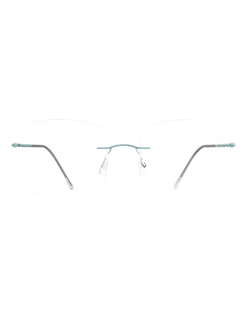 Silhouette Lite Spirit RL rimless glasses - Blau Blau