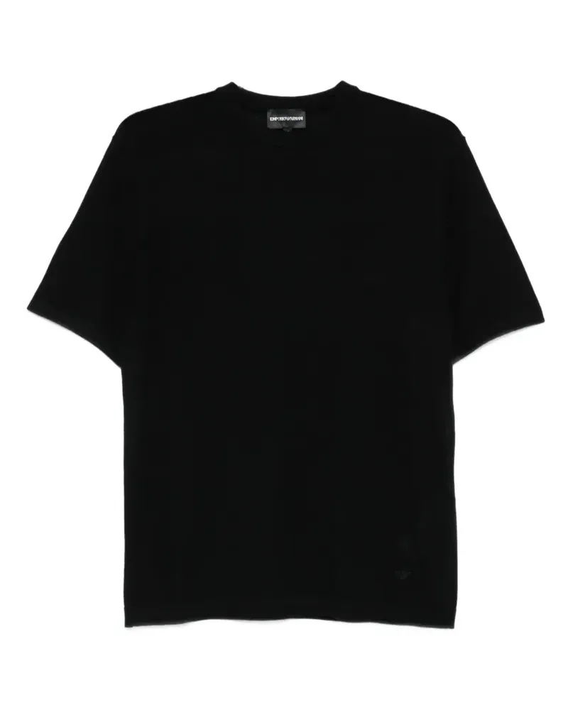 Emporio Armani short-sleeve crew-neck t-shirt - Schwarz Schwarz