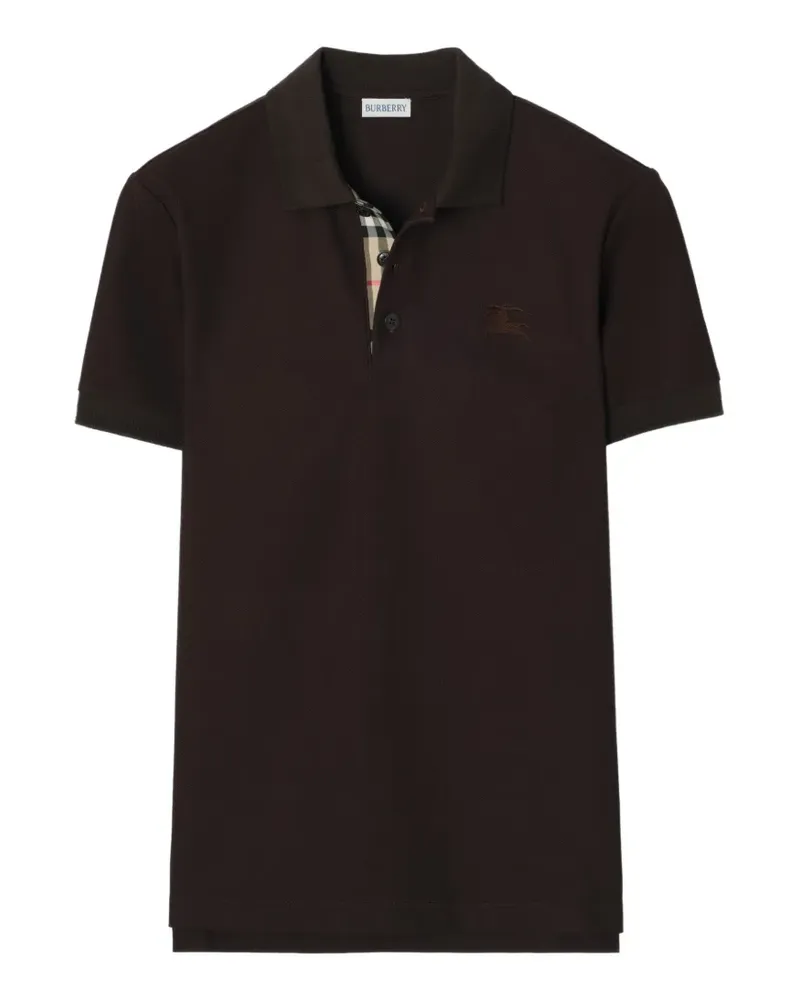 Burberry Poloshirt aus Baumwolle - Braun Braun