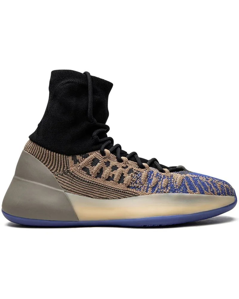 adidas YEEZY Basketball Knit Slate Azure Sneakers - Braun Braun