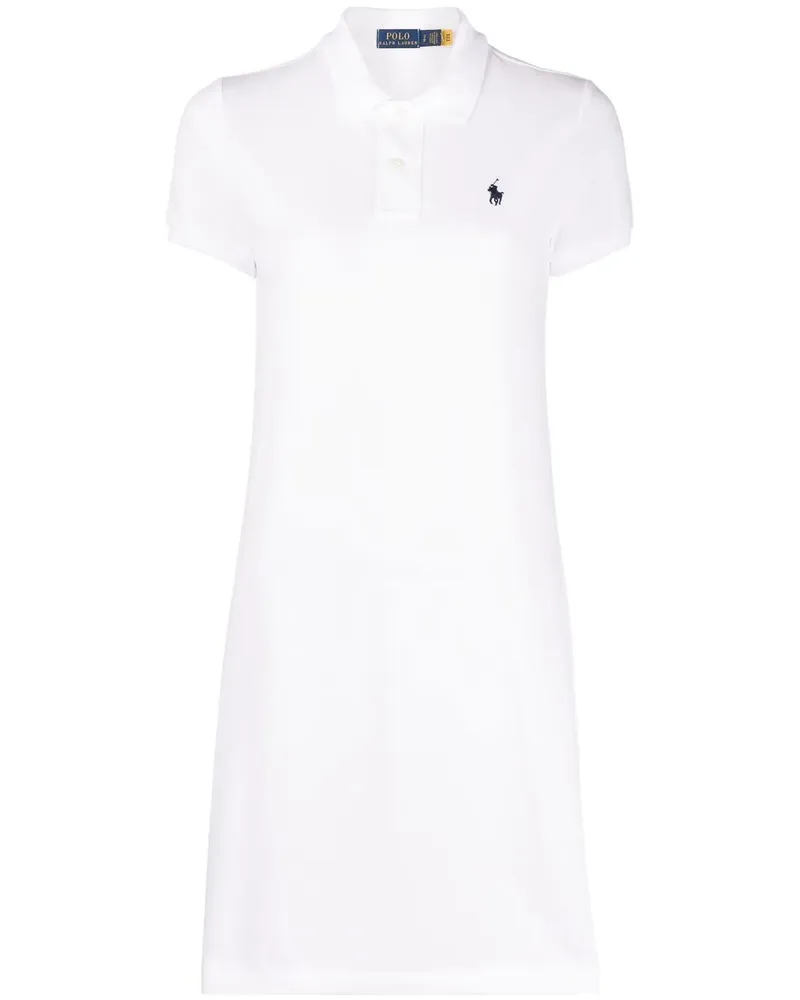 Ralph Lauren Polo Pony Kleid - Weiß Weiß