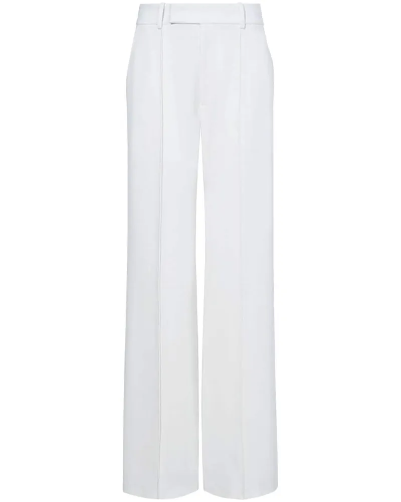 Proenza Schouler Hose mit weitem Bein - Weiß Weiß
