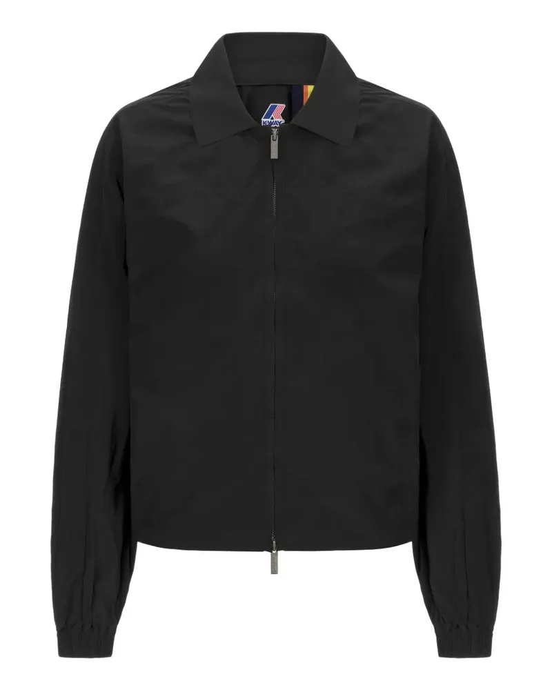 K-Way Jordin zip-up jacket - Schwarz Schwarz