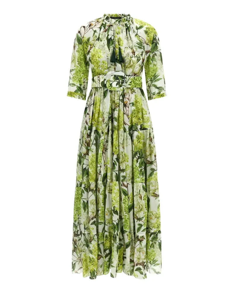 Samantha Sung floral-print Eden dress - Grün Grün