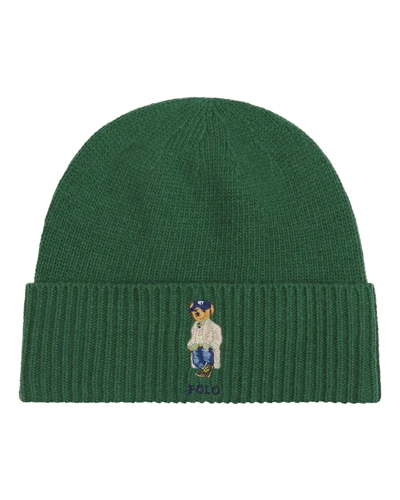 Ralph Lauren Polo Bear Beanie - Grün Grün