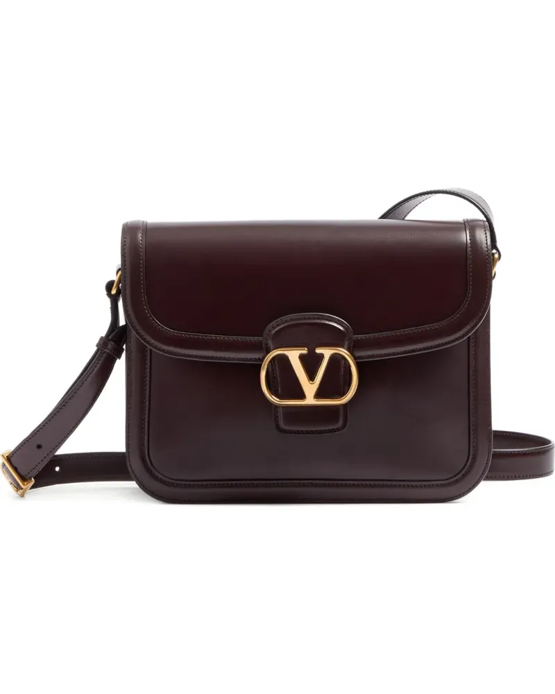 Valentino Garavani 9to5 Schultertasche - Braun Braun