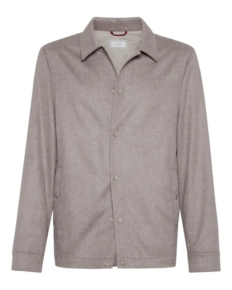 Brunello Cucinelli Jacke aus Kaschmir - Nude Nude