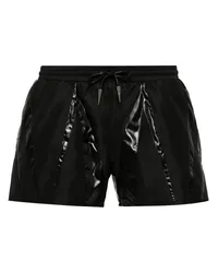 Thierry Mugler Badeshorts in Colour-Block-Optik Schwarz