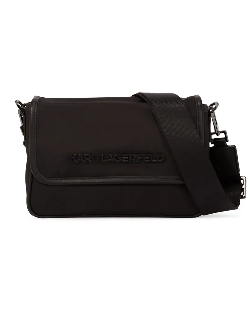 Karl Lagerfeld K/Essential Kuriertasche - Schwarz Schwarz