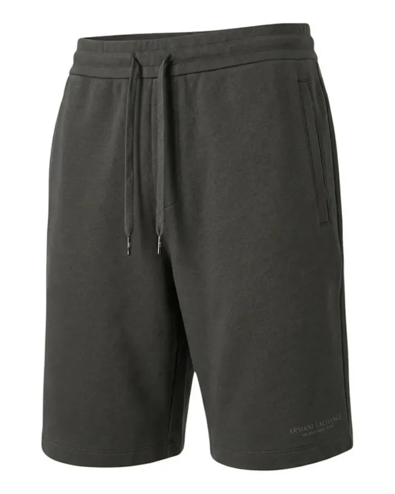 Armani Exchange Shorts mit Kordelzug - Grün Grün