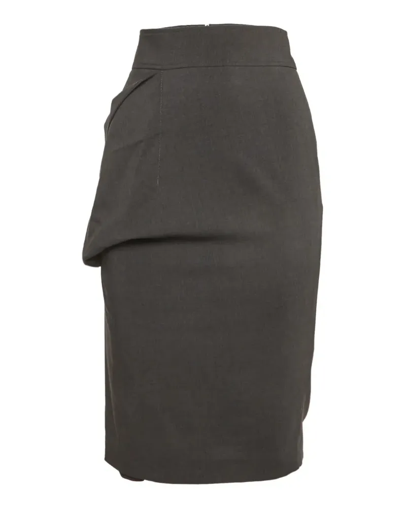 Brunello Cucinelli Schmaler Minirock - Grau Grau