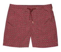 Bulldog Badeshorts mit Kordelzug - Rot