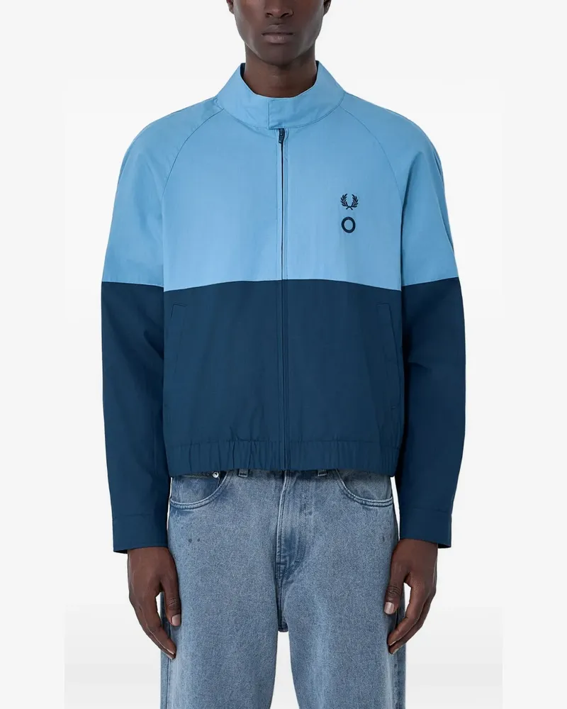 Fred Perry X Criag Green logo-embroidery jacket - Blau Blau