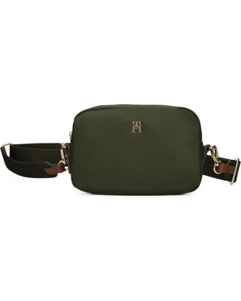 Tommy Hilfiger Umhängetasche mit Logo-Schild - Grün Grün