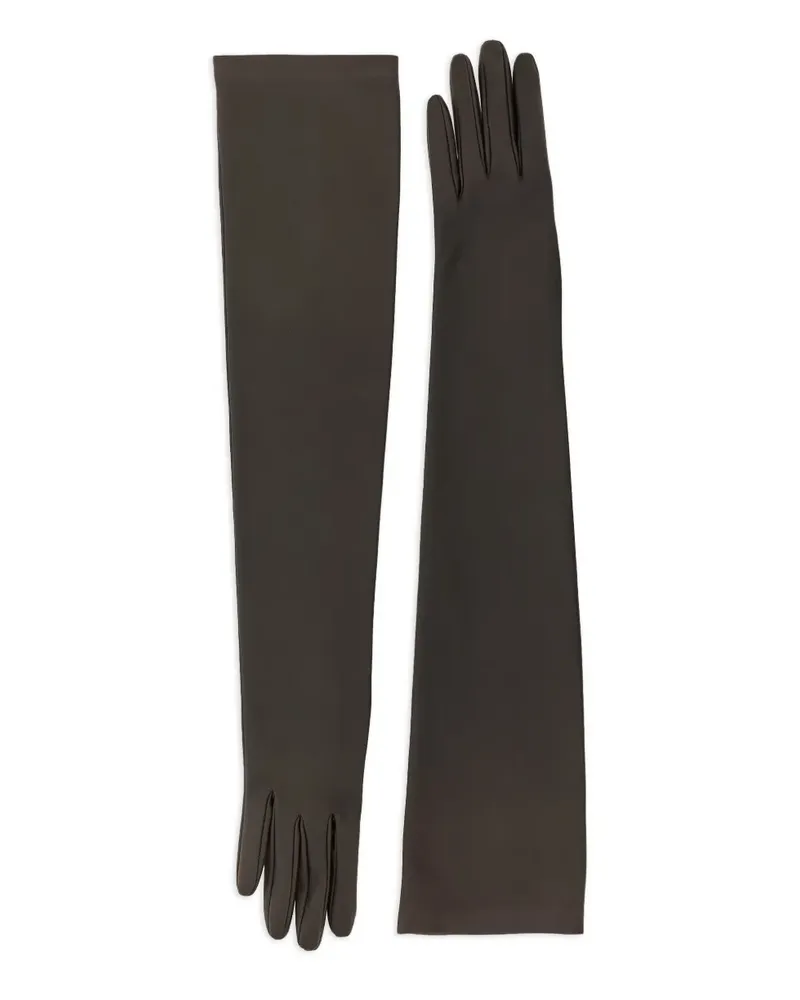 The Row Simon Handschuhe aus Lammfell - Braun Braun