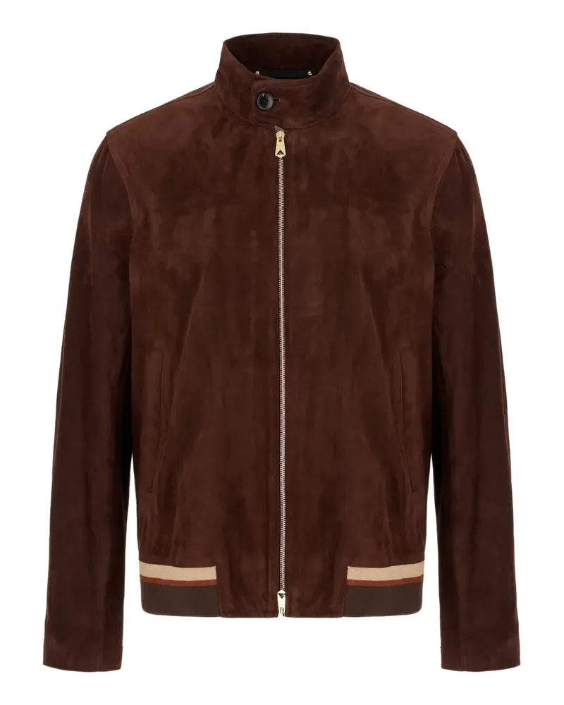 Paul Smith Jacke mit Reißverschluss - Braun Braun