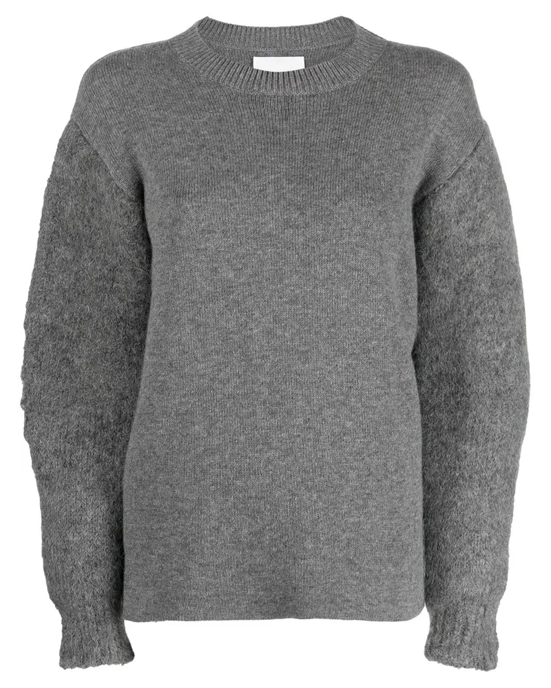 Jil Sander Pullover mit Rundhalsausschnitt - Grau Grau