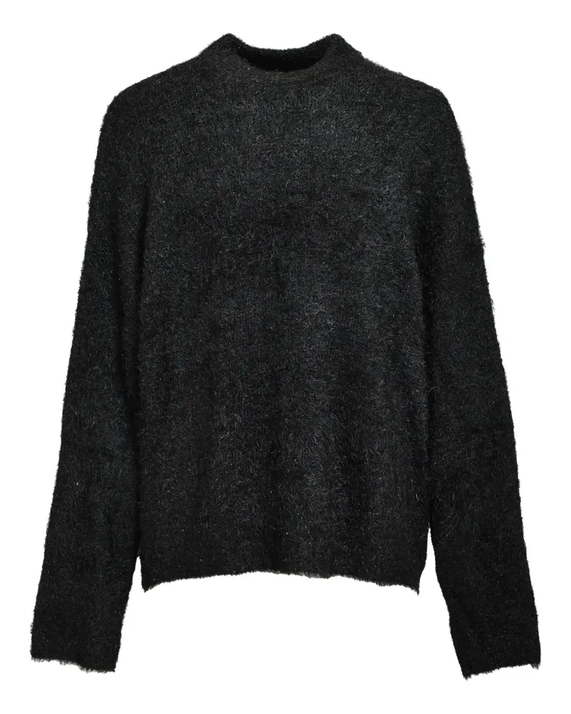 SAINT MXXXXXX Pullover mit Stehkragen - Schwarz Schwarz