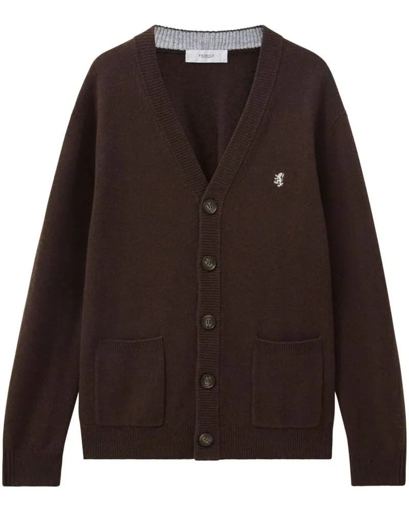 Pringle of Scotland Pullover mit V-Ausschnitt - Braun Braun
