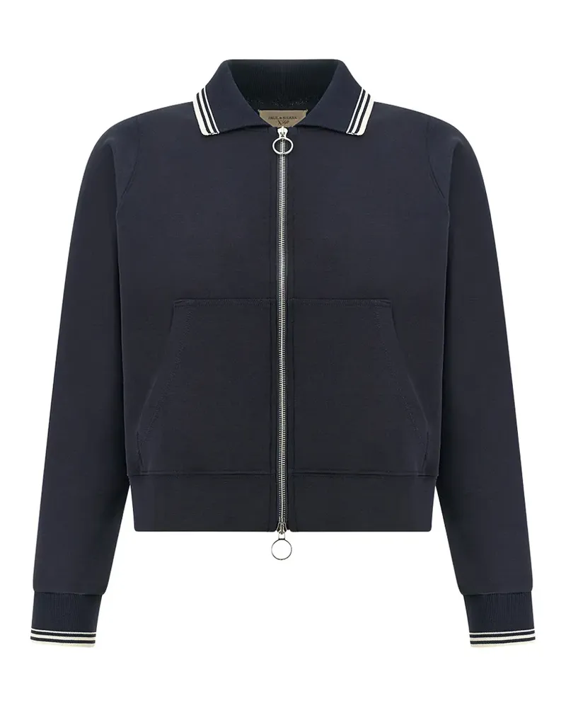 Paul & Shark X-Soft tipped zip-up jacket - Blau Blau