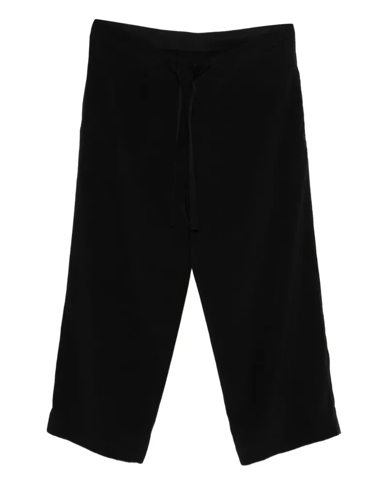Yohji Yamamoto drawstring trousers - Schwarz Schwarz