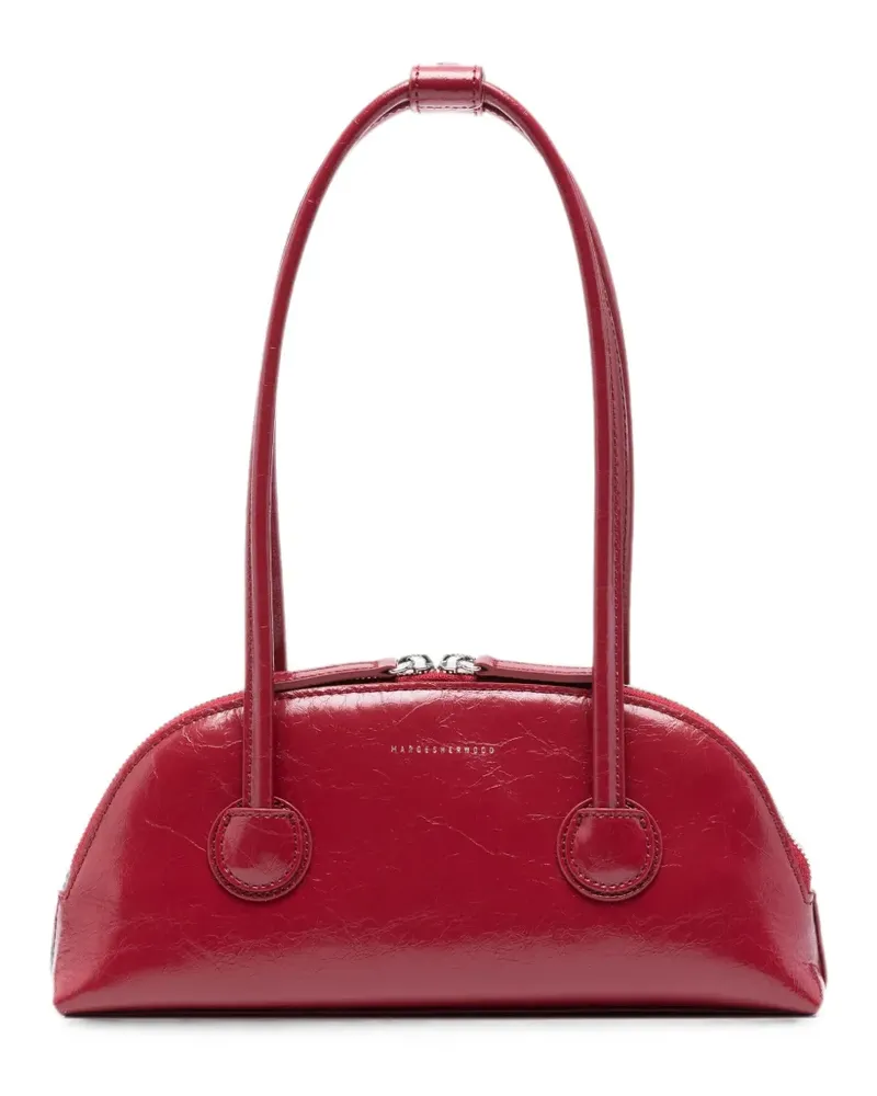 Marge Sherwood Bessette crinkled-leather tote bag - Rot Rot