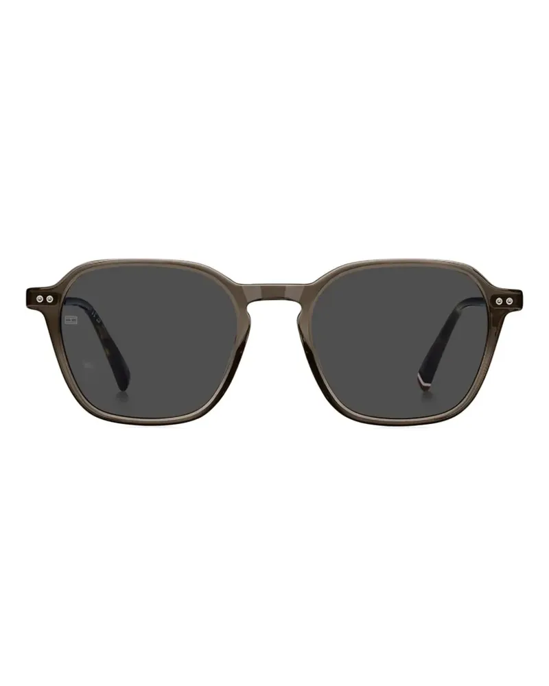 Tommy Hilfiger geometric-frame sunglasses - Grau Grau