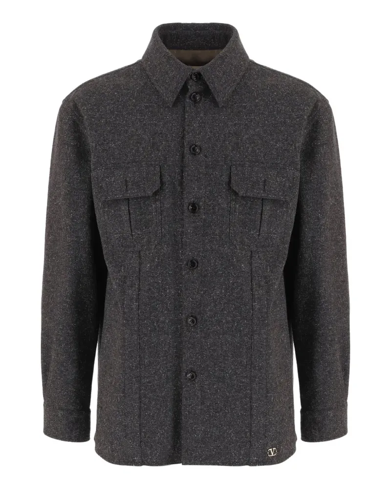 Valentino Garavani VLogo Signature Jacke - Grau Grau