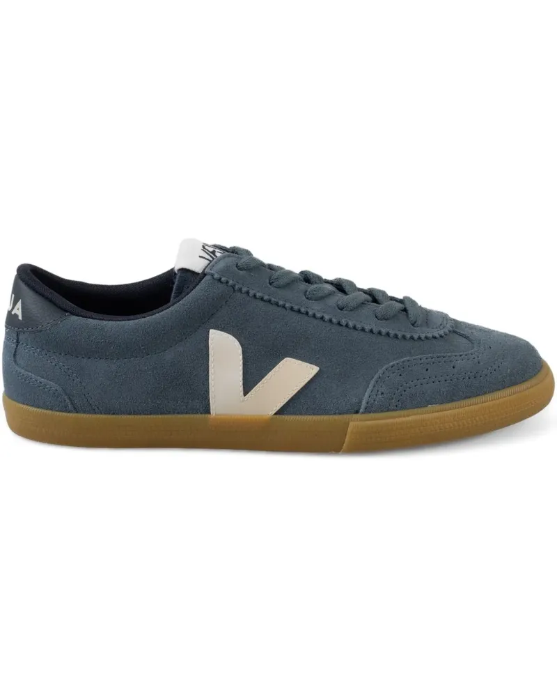 VEJA Wildleder-Sneakers mit V-Logo - Blau Blau