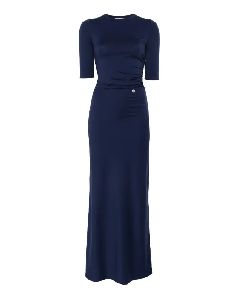 Stella McCartney fluid jersey maxi dress - Blau Blau