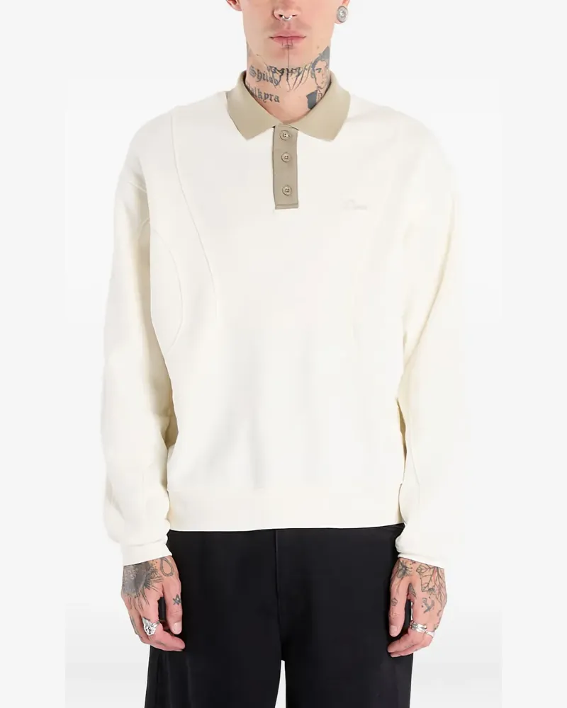 Dime Rugby-Poloshirt aus Frottee - Nude Nude