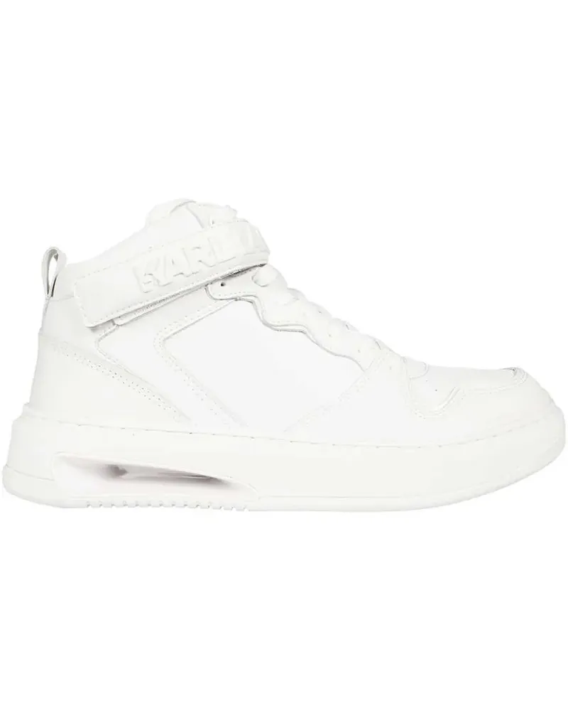 Karl Lagerfeld Sneakers mit Logo-Prägung - Weiß Weiß