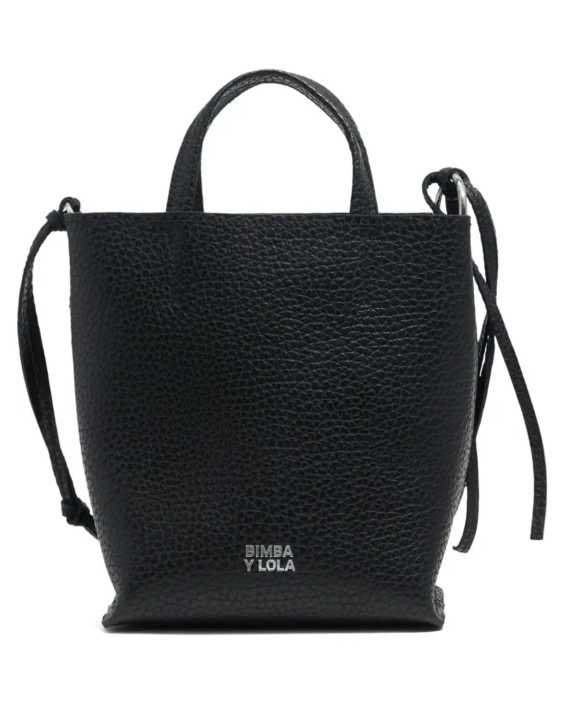 BIMBA Y LOLA Mittelgroße Schultertasche - Schwarz Schwarz