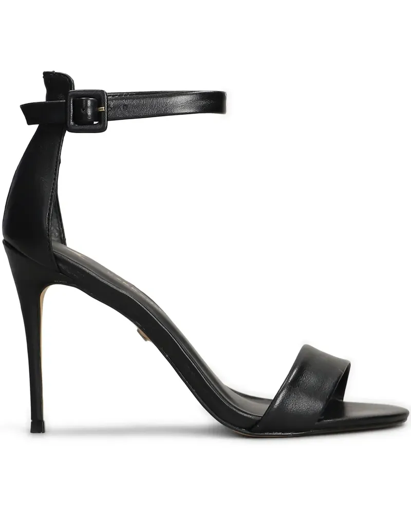 CARRANO Sandalen aus Leder 105mm - Schwarz Schwarz