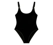 Leone Badeanzug mit Ring - Schwarz