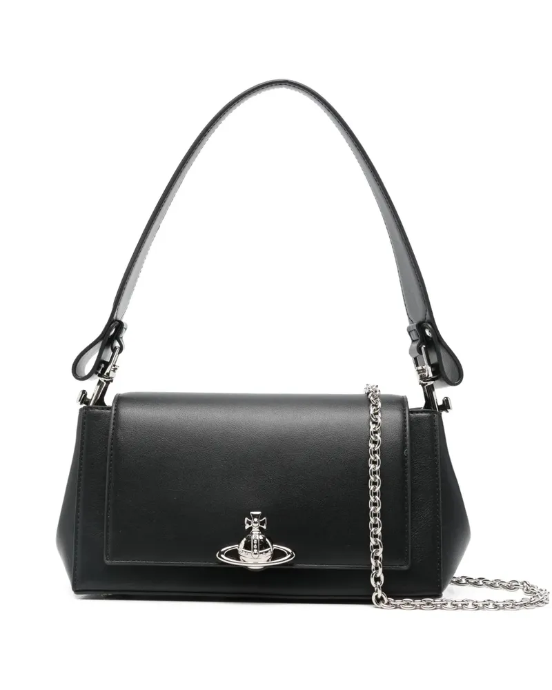 Vivienne Westwood medium Hazel Orb shoulder bag - Schwarz Schwarz