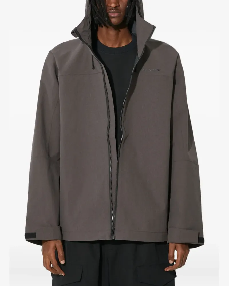 Filson Kapuzenjacke mit Reißverschluss - Grau Grau