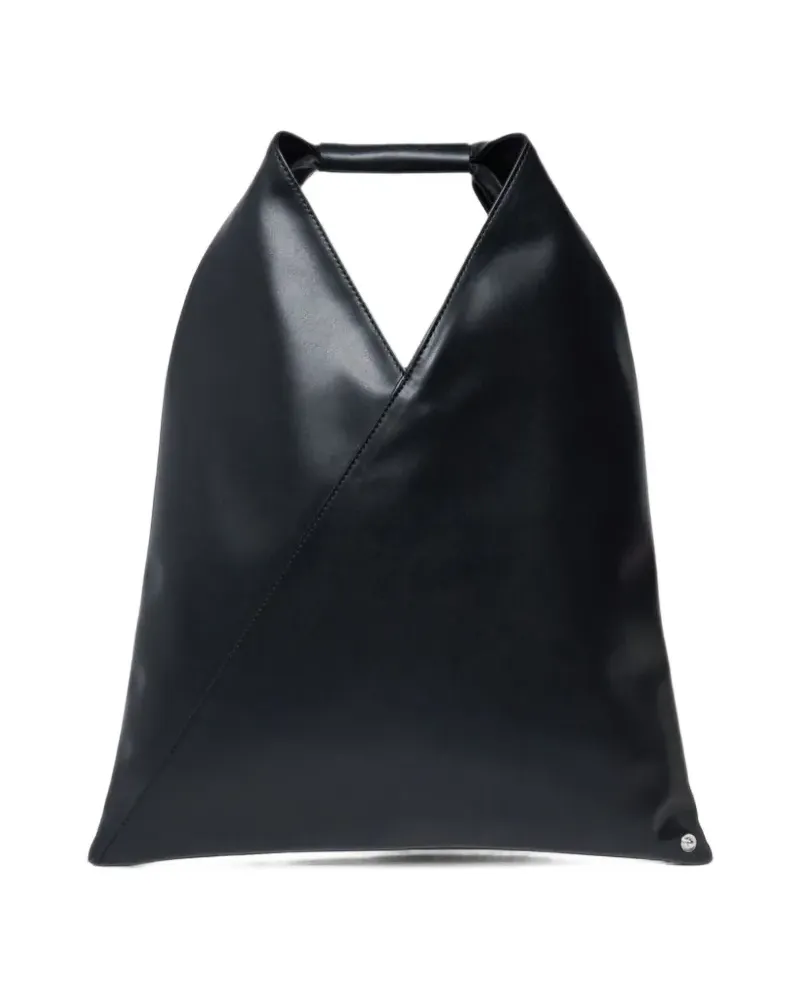 Maison Margiela Mittelgroße Japanese Schultertasche - Schwarz Schwarz