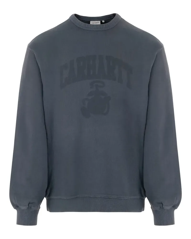 Carhartt WIP Sweatshirt mit Logo-Print - Blau Blau