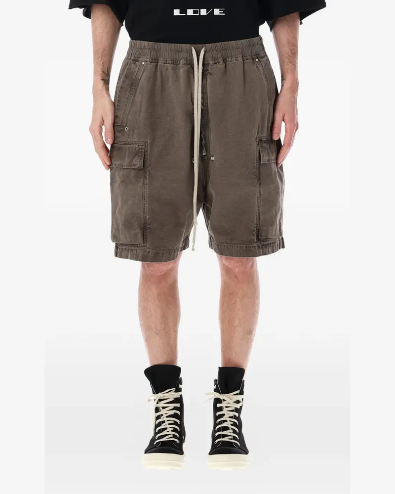 DRKSHDW by Rick Owens Cargo-Shorts mit Kordelzug - Braun Braun