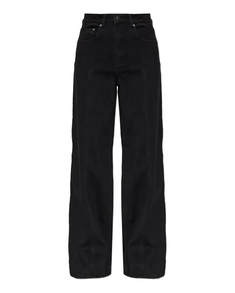 Gestuz Gznanetta wide-leg jeans - Schwarz Schwarz