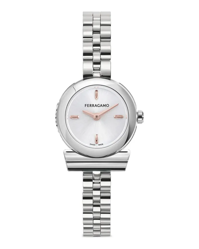 Ferragamo Gancino 22 Restyling 22.5mm watch - Silber Silber